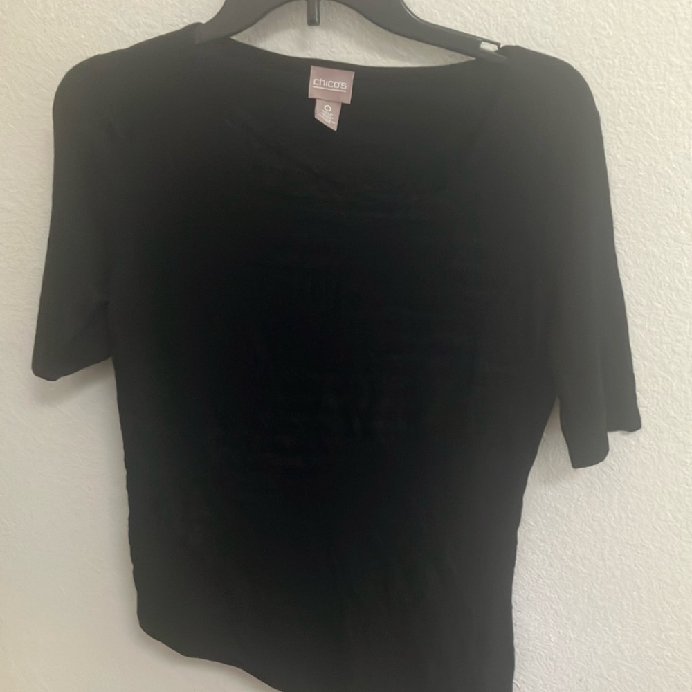 FINAL MARKDOWN Chicos knit top 0 small 4